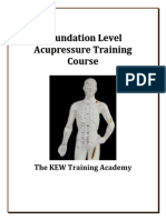 Professional Foundation Level Acupressure Training Course