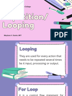 Repetition Looping