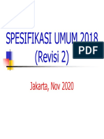 Spesifikasi Umum 2018 Rev.2 - Kendari (26-27 Nov 2020) PH