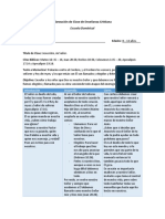 Planeación de Clase de Enseñanza Cristiana