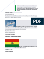 South American country summaries