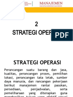 Strategi Operasi