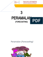 PERAMALAN (Forecasting)
