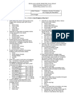 SOAL PAS SMT Genap Prak. Akuntansi Kelas 11 Akuntansi