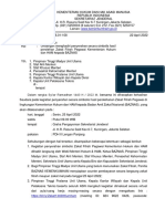 (Update) Undangan Kegiatan Penyerahan Zakat Fitrah Kemenkumham TTD Sekjen