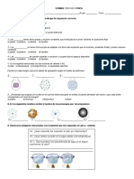 Examen Parcial de Fisica Estados de Agregacion de La Materia