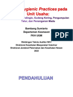 Good Hygiene Practices Untuk Gudang Kering, Gudang Berpendingin, Madu, Telur Maret 2022