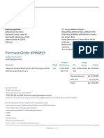 Purchase Order P00855