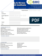 Sleep Study Form