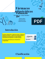 Farmacos Antipsicoticos - Farmacologia