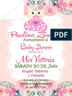 Baby Shower Mia PaulinaZamora