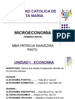 Microeconomía de la Universidad Católica de Santa María