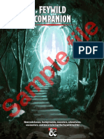 Feywild Feywild Companion Companion: Sample File