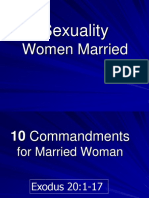 Sexuality (Married Woman) With 10 Commandments