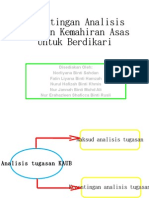 Kepentingan Analisis Tugasan Kemahiran Asas Untuk Berdikari