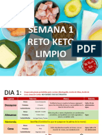 1 Semana - Reto Keto