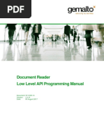 Low Level API Programming Manual