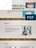 Historia de La Periodoncia