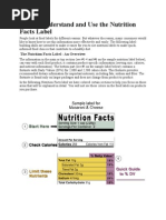 FDA Rounding Rules for Nutrition Labels | PDF | Nutrition Facts Label ...