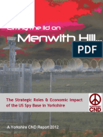 Yorkshire CND Report - Lifting The Lid On Menwith Hill