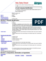 Material Safety Data Sheet: Section 1. Chemical Product and Company Identification