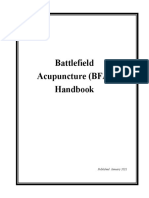 Battlefield Acupuncture (BFA) Handbook: Published January 2021