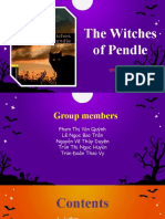 The Witches of Pendle - GROUP 5