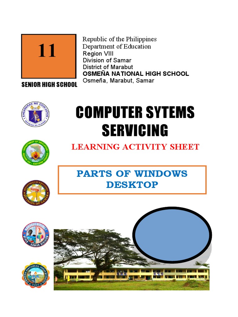 Computer Sytems Servicing: Parts of Windows Desktop | PDF | Microsoft ...