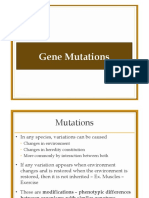 Gene Mutations