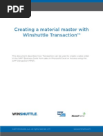 Winshuttle MM01 StepbyStepGuide