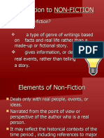 Nonfiction - Creative Writing