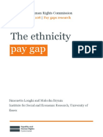 The Ethnicity Pay Gap