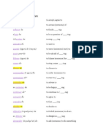 Verbs 'De' Infinitive