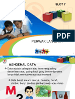 Slot 7 Pewakilan Data