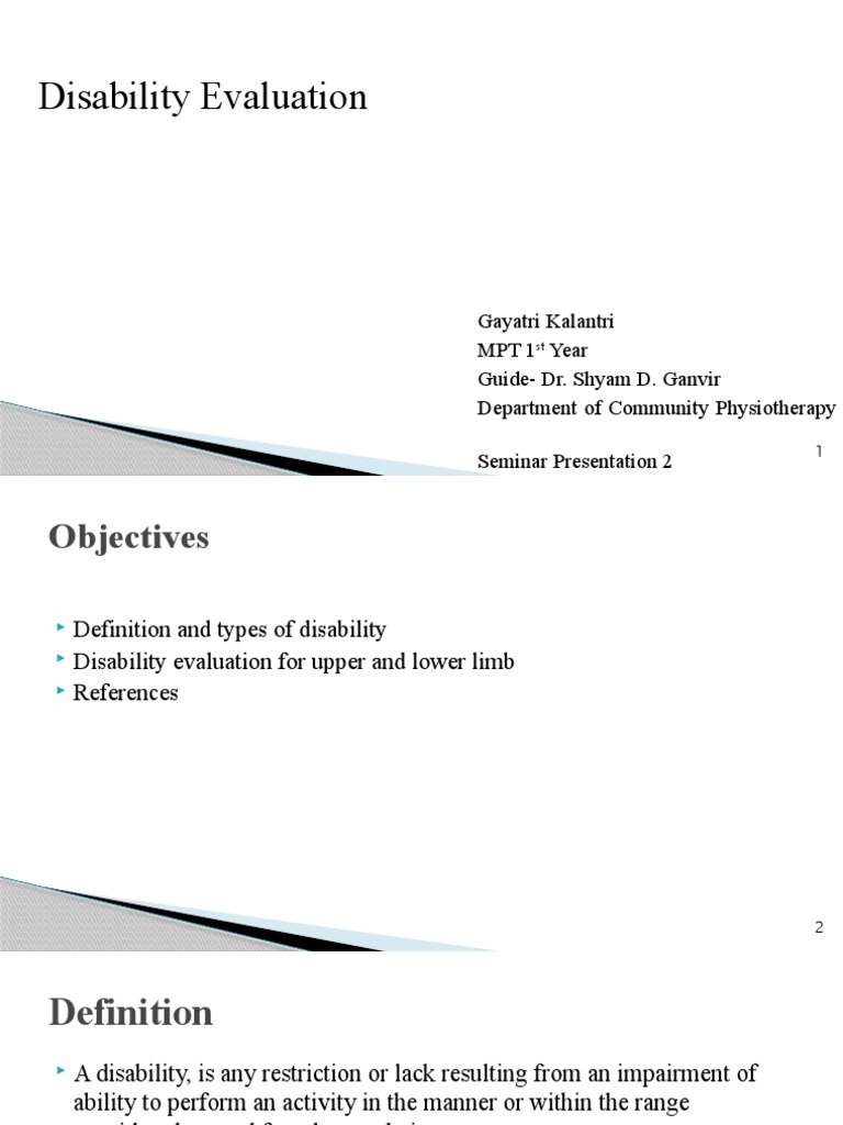 Disability Evaluation Guidelines and Types | PDF | Hand | Amputation