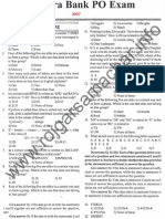 Andhra Bank PO Paper 2007 FULL PAPER Scribd
