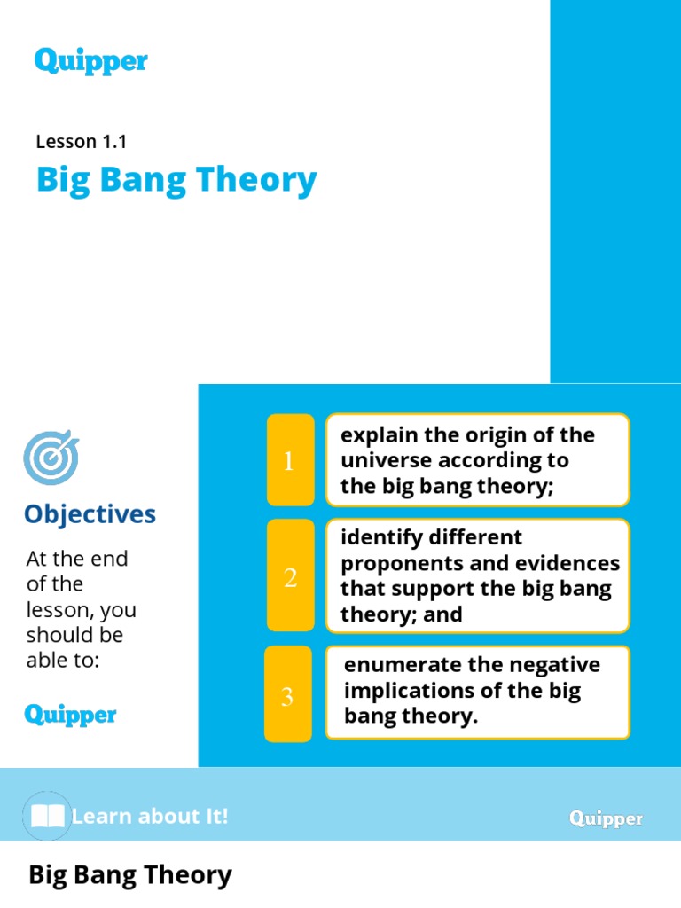 Understanding the Big Bang Theory | PDF | Big Bang | Universe