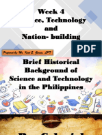 Science, Technology and Nation-Building