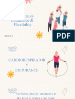 Cardiorespiratory Endurance & Flexibility: Group 1