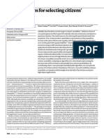 Fair Algorithms For Selecting Citizens' Assemblies: Article