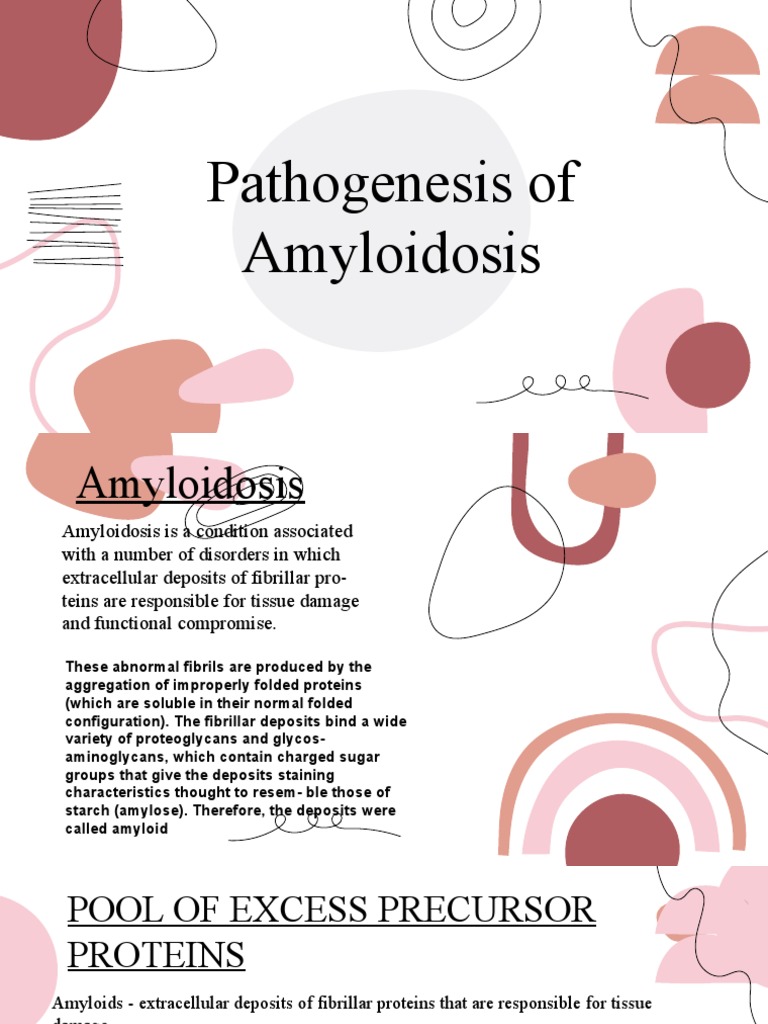 Amyloidosis Pathology | PDF | Amyloid | Proteolysis