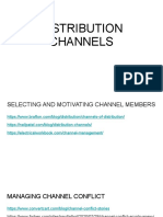 Distribution Channels