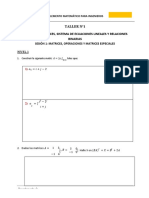 Matrices y sistemas de ecuaciones lineales para ingenieros