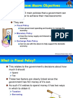 Policies To Achieve Macro Objectives