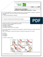 Apc I 5º Ano Ciências - Estud