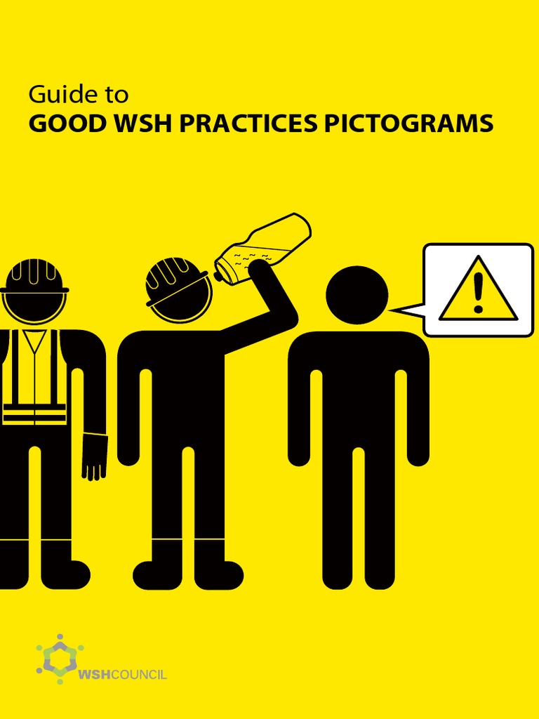Good Wsh Practices Pictograms Guide To Pdf Occupational Safety And