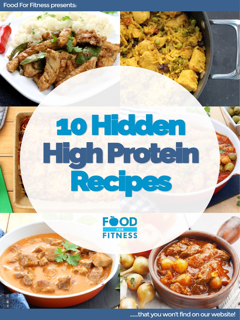 10 Hidden Recipes: High Protein | PDF | Cooking | Curry