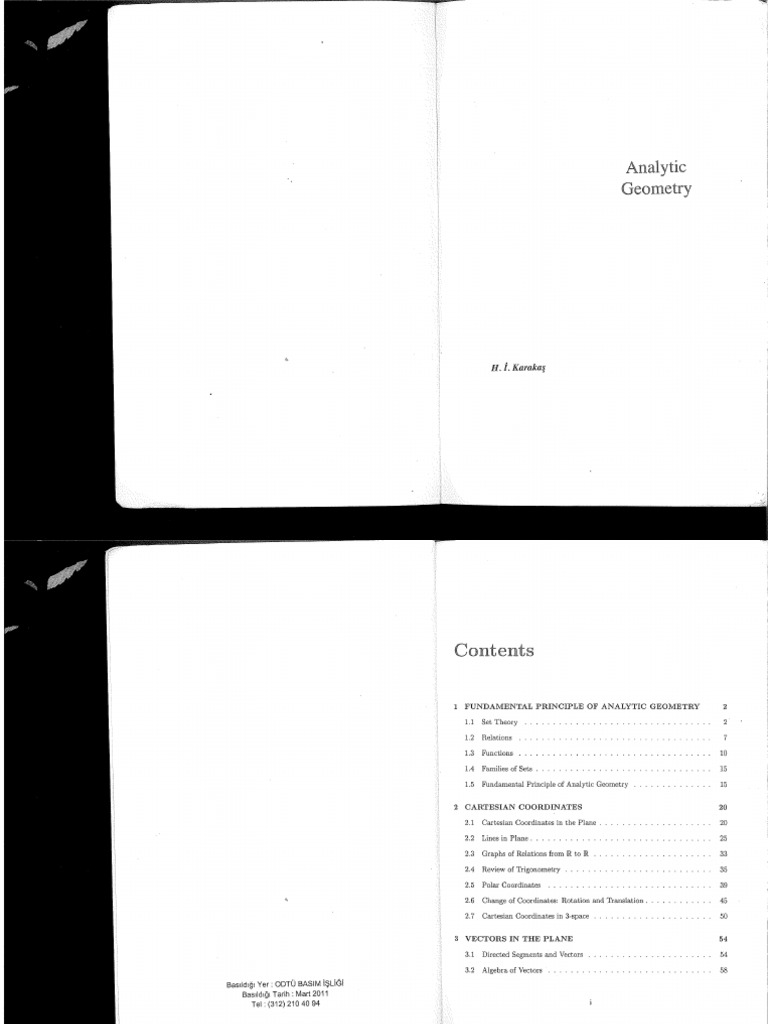 Analytic geometry karakas pdf