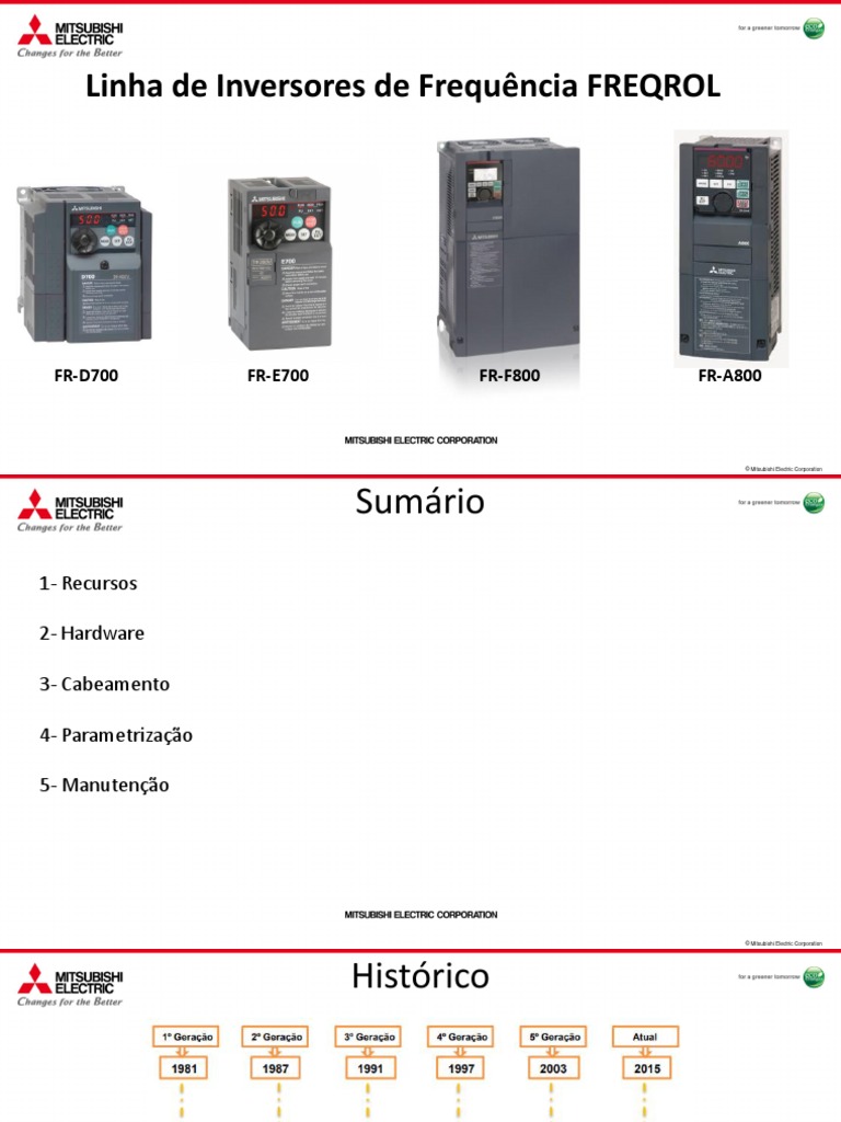 Nuovo inverter FR-A800E di Mitsubishi Electric con Web server integrato