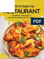 Secrets From The Restaurant - 25 Delicious Recipesrets Behind Your Favorite Meals! - Nancy Silverman